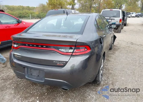 2014 Dodge Dart Sxt из США, поврежденный, VIN 1C3CDFBB6ED743771